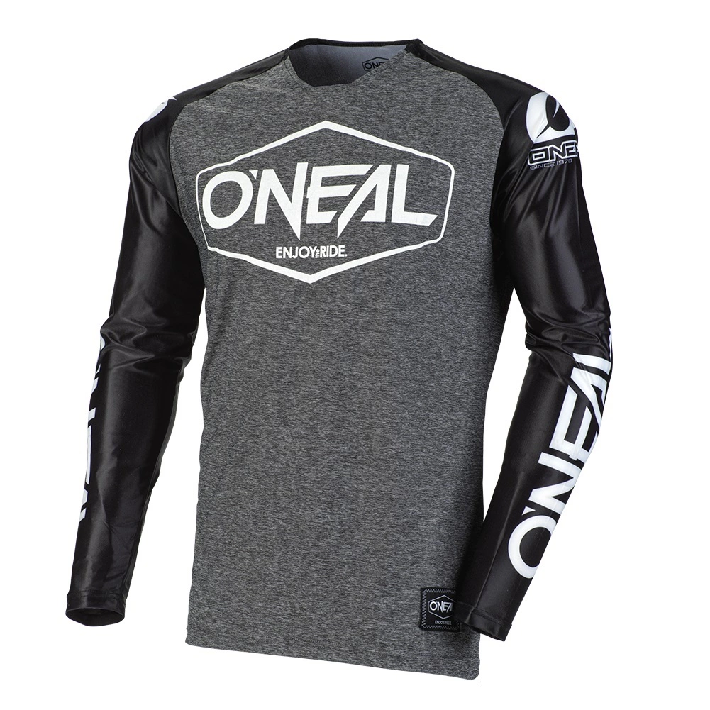 Oneal Mayhem Hexx Lite Black Jersey 3 Oneal Mayhem Hexx Lite Black Jersey