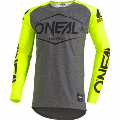 Oneal Youth Mayhem Hexx Jersey - Yellow/Grey - YXL