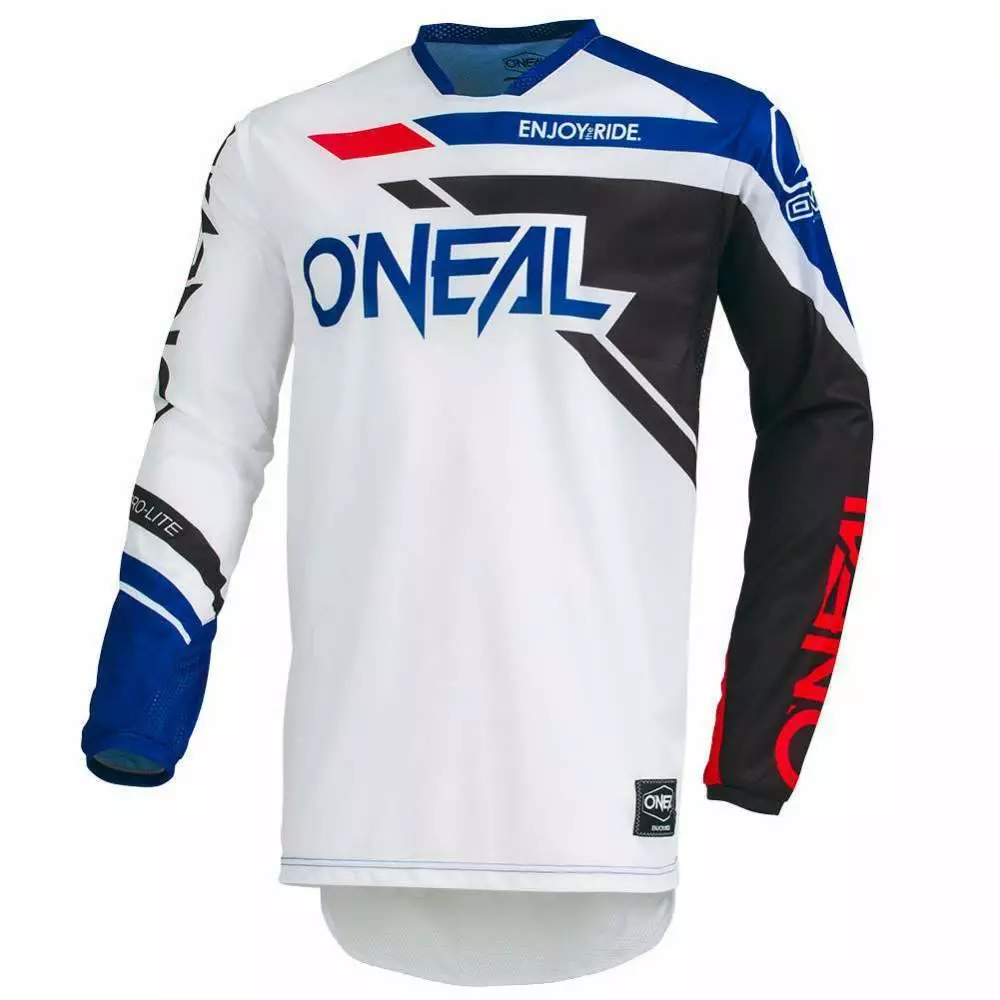 Oneal Hardwear Rizer Black White Jersey 3 Oneal Hardwear Rizer Black White Jersey