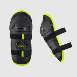 Oneal 2022 PeeWee Black Hi-Viz Knee Guard