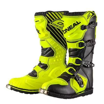 Oneal Rider Black Yellow Boots 3 Oneal Rider Black Yellow Boots
