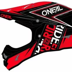 Oneal Youth 3 Series Fuel Helmet - Black/Red - S