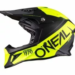 Oneal 10 Series Flow Black Yellow MIPS Helmet
