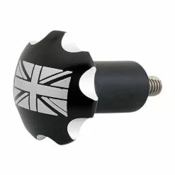 Joker Machine Triumph Choke Knob Union Jack - Black