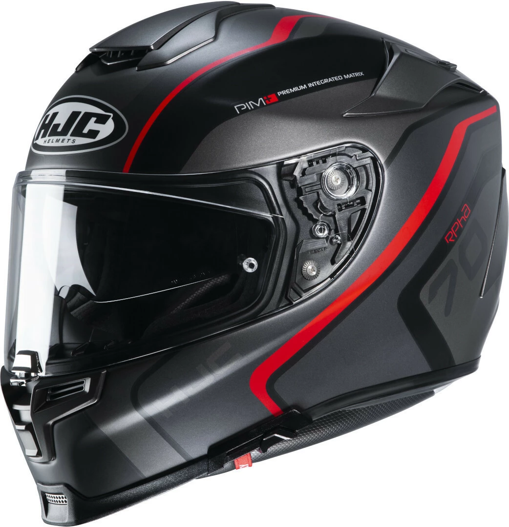 HJC RPHA 70 Kroon Helmet - Black/Red - M 3 HJC RPHA 70 Kroon Helmet - Black/Red - M