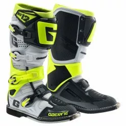 Gaerne SG-12 White Blue And Yellow Boots