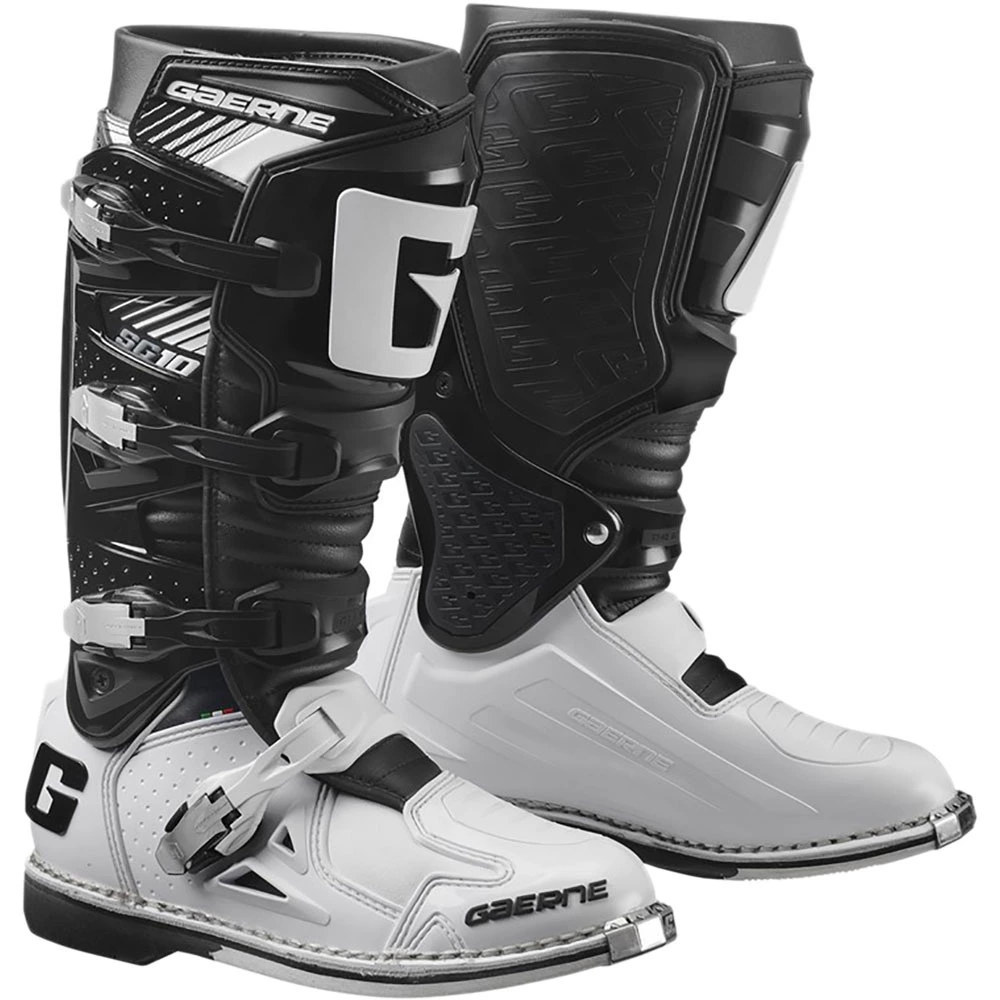 Gaerne SG-10 Black White Boots - White - 44 - Adult 3 Gaerne SG-10 Black White Boots - White - 44 - Adult