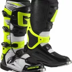 Gaerne SG10 Boots - White/Black/Yellow - 44