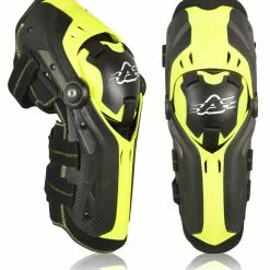 ACERBIS KNEE GUARD BRACE GORILLA BLACK YELLOW