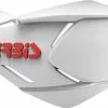 ACERBIS HANDGUARDS X-FACTORY WHITE RED -Outlet Helmets Store 22397.239
