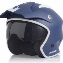 ACERBIS JET ARIA HELMET MATT BLUE SMALL