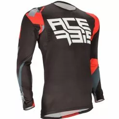 ACERBIS JERSEY X-FLEX ONE BLACK/RED LARGE