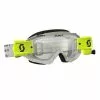 Scott 2018 Hustle WFS Grey Yellow Goggles -Outlet Helmets Store 2625931120113