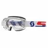 Scott 2018 Split OTG WFS White Red Goggles -Outlet Helmets Store 2626001030113