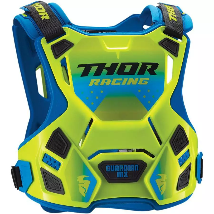 Thor Guardian MX Flo Green Protector - Green - Medium/Large - Adult 3 Thor Guardian MX Flo Green Protector - Green - Medium/Large - Adult