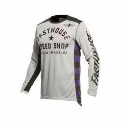 Fasthouse Originals Air Cooled Youth Jersey - Silver - S