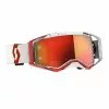 Scott Prospect Red White Orange Chrome Goggles -Outlet Helmets Store 2728211005280