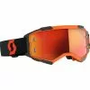 Scott Fury Orange Black Orange Chrome Goggles -Outlet Helmets Store 2728281008280