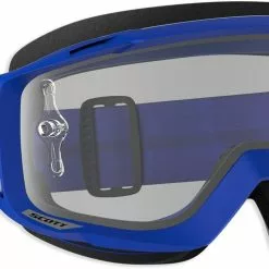 Scott Split OTG Blue White Clear Goggles
