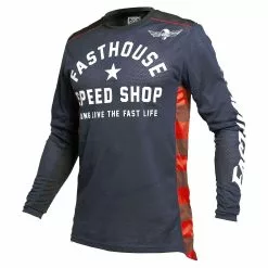Fasthouse Originals Air Cooled Jersey - Navy/Black - S
