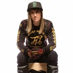 Fasthouse Grindhouse Golden Script Womens Jersey - Black - S 16 Fasthouse Grindhouse Golden Script Womens Jersey - Black - S -Outlet Helmets Store 27660001 p 6