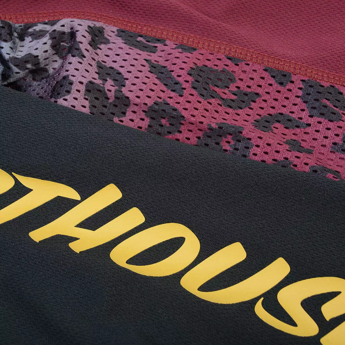 Fasthouse Grindhouse Golden Crew Womens Jersey - Maroon - S 8 Fasthouse Grindhouse Golden Crew Womens Jersey - Maroon - S - Image 6