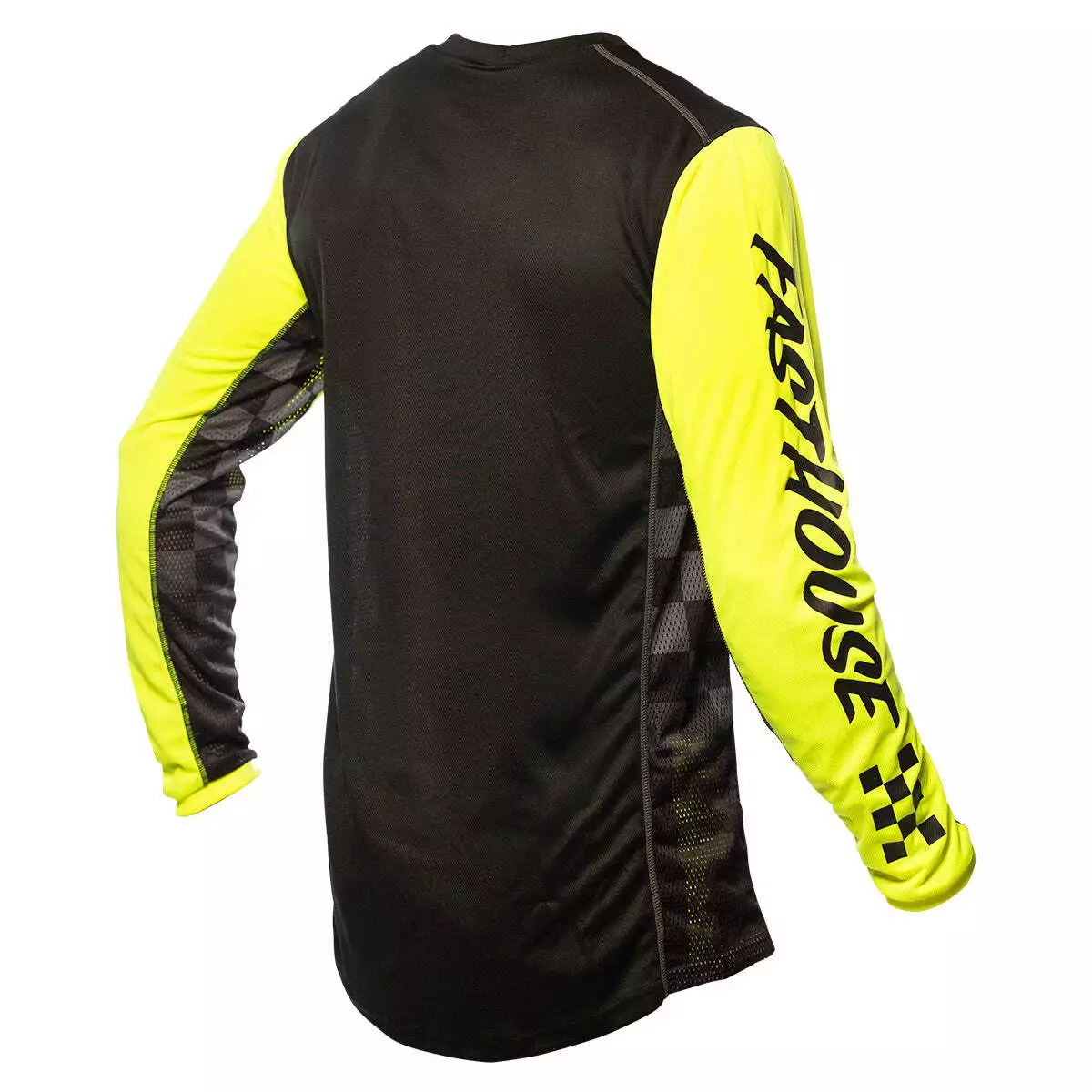 Fasthouse Grindhouse Omega Jersey - Hi Vis/Black - S 4 Fasthouse Grindhouse Omega Jersey - Hi Vis/Black - S - Image 2