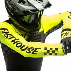 Fasthouse Grindhouse Omega Jersey - Hi Vis/Black - S 12 Fasthouse Grindhouse Omega Jersey - Hi Vis/Black - S -Outlet Helmets Store 28025008 p 3