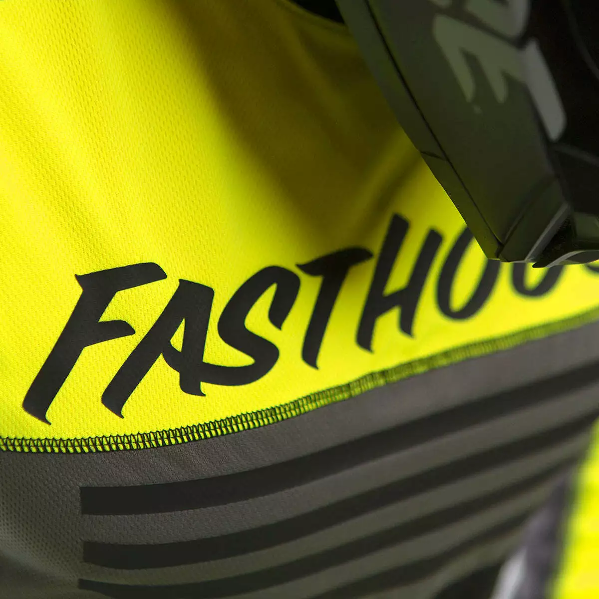 Fasthouse Grindhouse Omega Jersey - Hi Vis/Black - S 7 Fasthouse Grindhouse Omega Jersey - Hi Vis/Black - S - Image 5