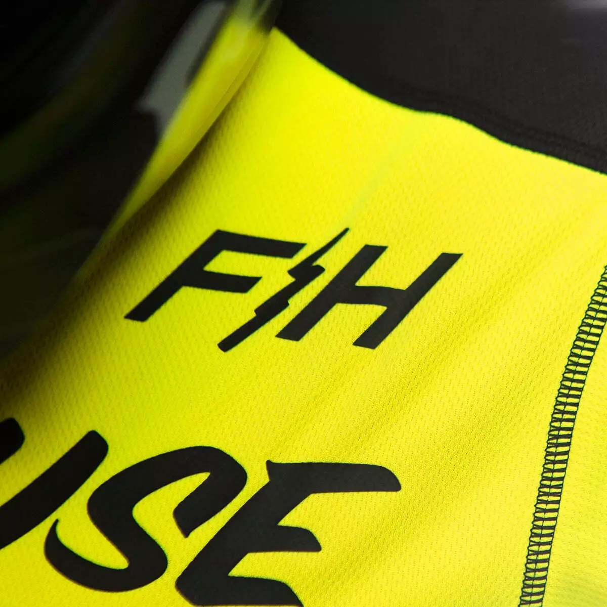 Fasthouse Grindhouse Omega Jersey - Hi Vis/Black - S 8 Fasthouse Grindhouse Omega Jersey - Hi Vis/Black - S - Image 6