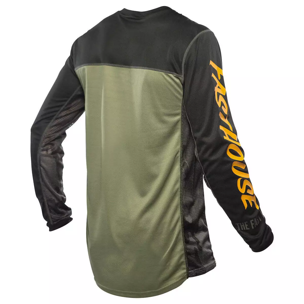 Fasthouse Off-Road Grindhouse Charge Jersey - Dusty Olive/Black - S 4 Fasthouse Off-Road Grindhouse Charge Jersey - Dusty Olive/Black - S - Image 2