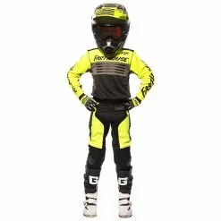 Fasthouse Grindhouse Omega Youth Jersey - Hi Vis/Black - XS -Outlet Helmets Store 28155020 p 4