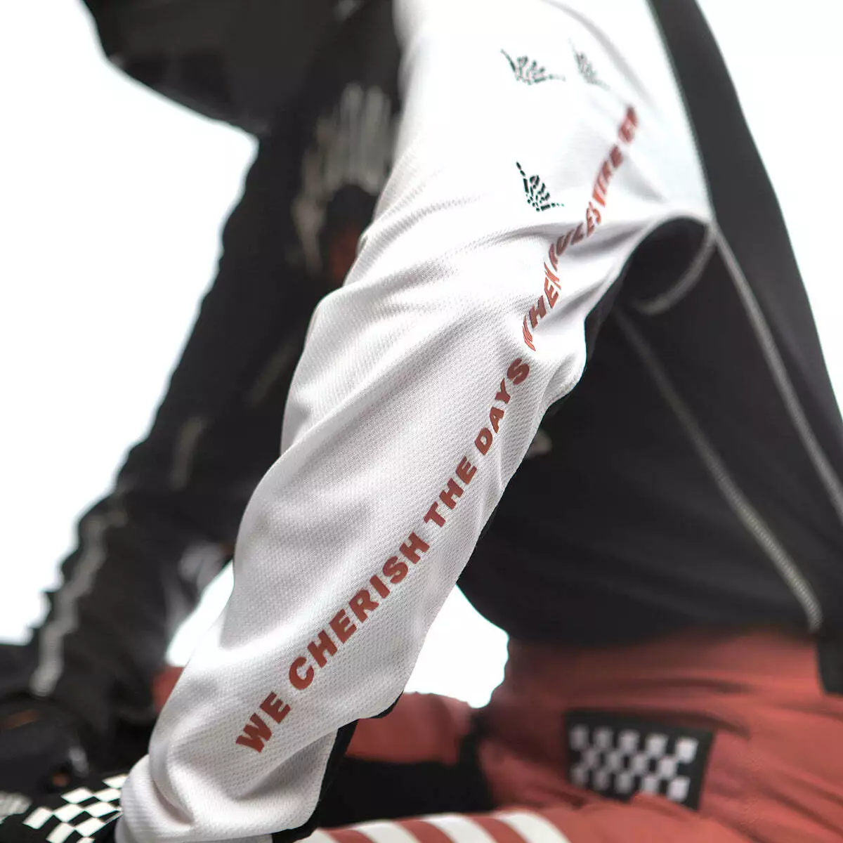 Fasthouse Grindhouse Slammer Youth Girls Jersey - Black/White - XS 6 Fasthouse Grindhouse Slammer Youth Girls Jersey - Black/White - XS - Image 4