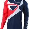 TLD Troy Lee Designs SE Pro Neptune Jersey - Navy/Red/White - M -Outlet Helmets Store 301671013 p