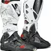 Sidi Crossfire 3 Black White Boots -Outlet Helmets Store 3105315 p