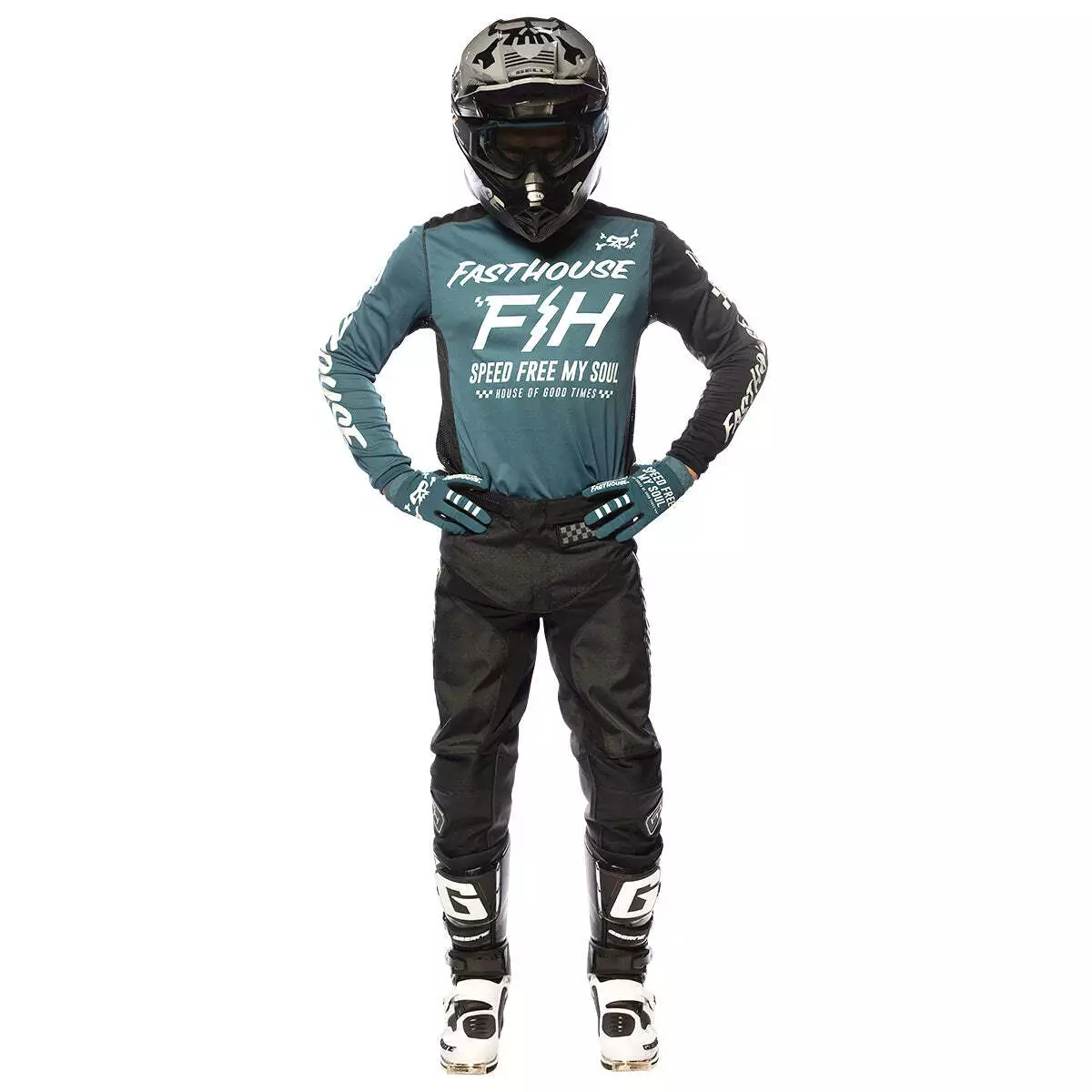 Fasthouse Grindhouse Pants - Black/Zebra - 28 7 Fasthouse Grindhouse Pants - Black/Zebra - 28 - Image 5