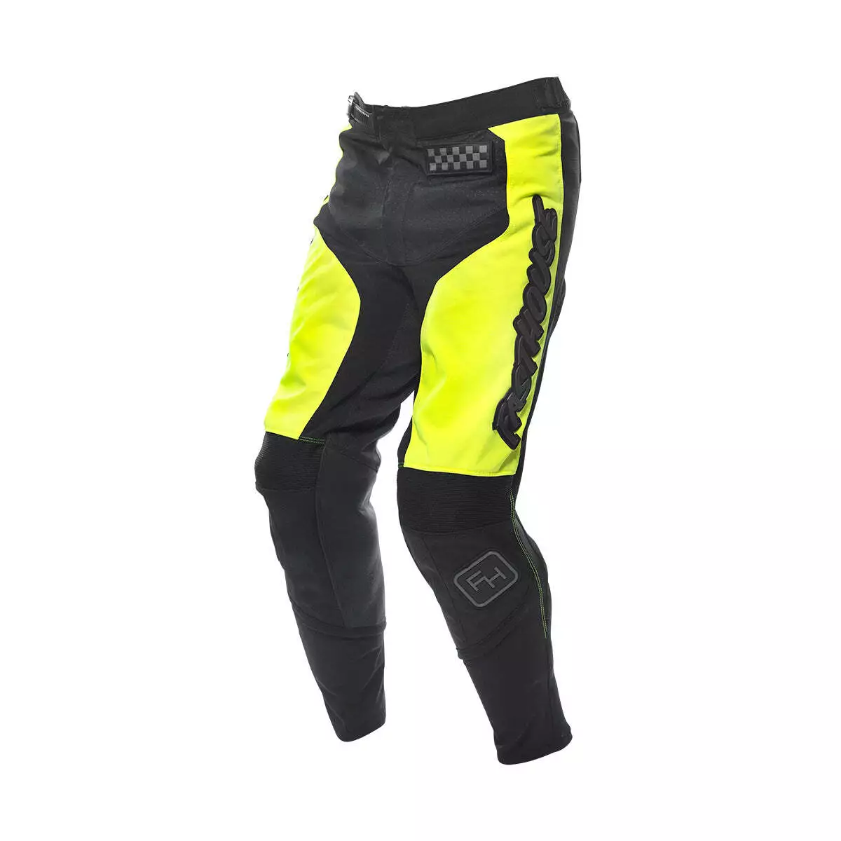 Fasthouse Grindhouse Youth Pants - Black/Hi Vis - Y20 3 Fasthouse Grindhouse Youth Pants - Black/Hi Vis - Y20
