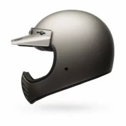 Bell Moto-3 Independent Titanium Helmet - Grey - Medium - Adult