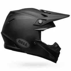 Bell Moto-9 MIPS Matte Black Helmet - Unisex - X-Large - Adult - Black