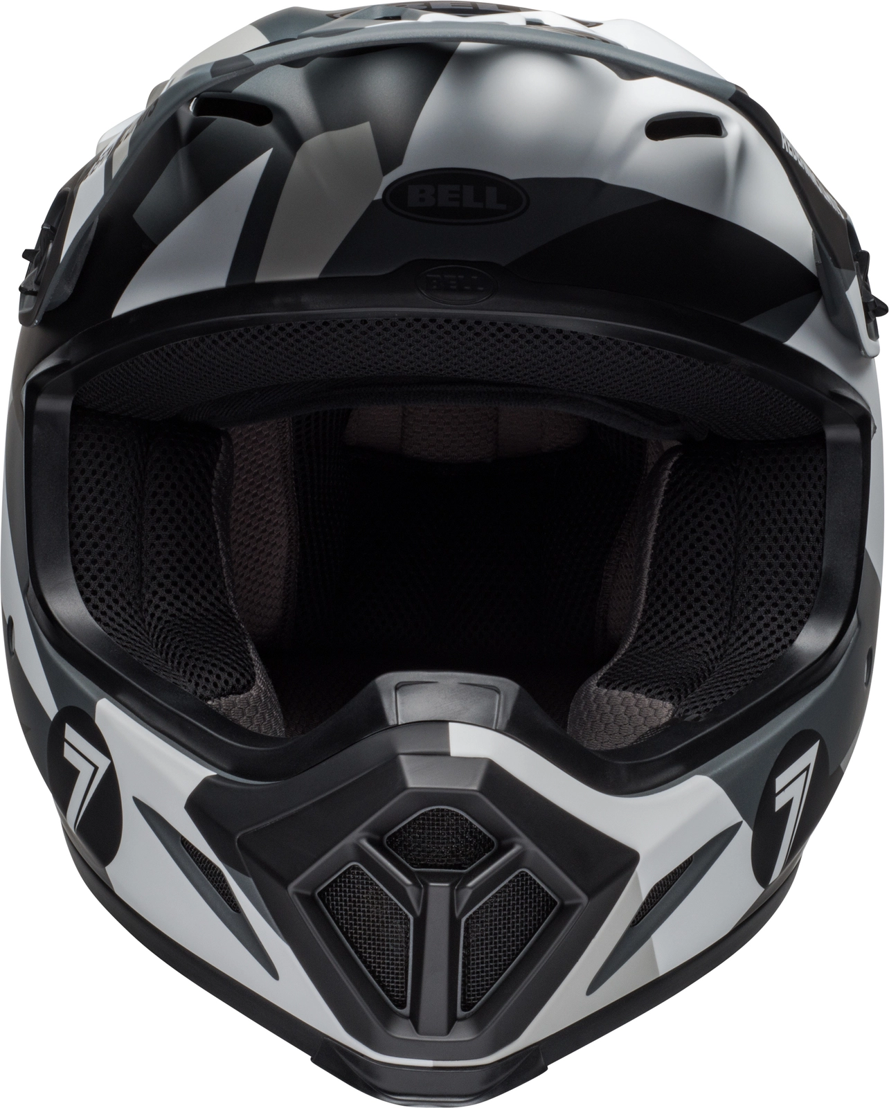 Bell MX-9 MIPS Seven Battleship Matte Black/Grey Helmets - Large - Adult 5 Bell MX-9 MIPS Seven Battleship Matte Black/Grey Helmets - Large - Adult - Image 3