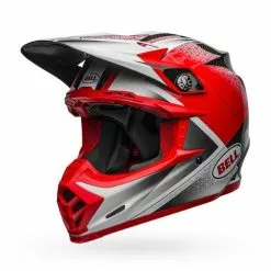 Bell Moto-9 Flex Hound Red/White/Black Helmet - X-Large - Adult -Outlet Helmets Store 7103928 p 2