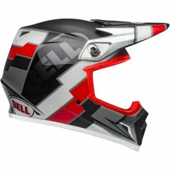Bell MX-9 MIPS Twitch Replica Black And Red Helmet - Red - Large - Adult