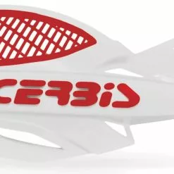 ACERBIS HANDGUARDS UNIKO VENTED WHITE RED
