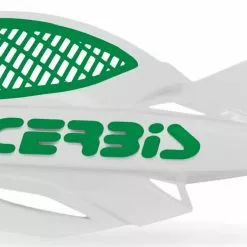 ACERBIS HANDGUARDS UNIKO VENTED WHITE GREEN