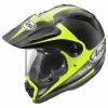 Arai XD-4 Route Yellow Helmet -Outlet Helmets Store AH30ROYE4 p