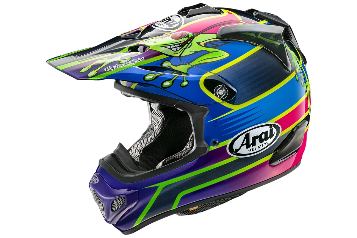 ARAI VX-PRO 4 BARCIA FROG LG 3 ARAI VX-PRO 4 BARCIA FROG LG