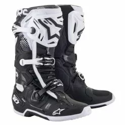 Alpinestars Tech 10 Boots - Black/White - 9