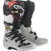 Alpinestars Tech 7 Black Silver White And Gold Boots - White - 8 - Adult 2 Alpinestars Tech 7 Black Silver White And Gold Boots - White - 8 - Adult -Outlet Helmets Store AS201201482910 P