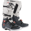 Alpinestars Tech 7 Boots - Light Grey/Dark Drey/Red - 11 -Outlet Helmets Store AS201201493012 p