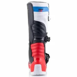 Alpinestars Tech 3 Boots - White/Bright Red/Dark Blue - 10 -Outlet Helmets Store AS2013018230712 p 4